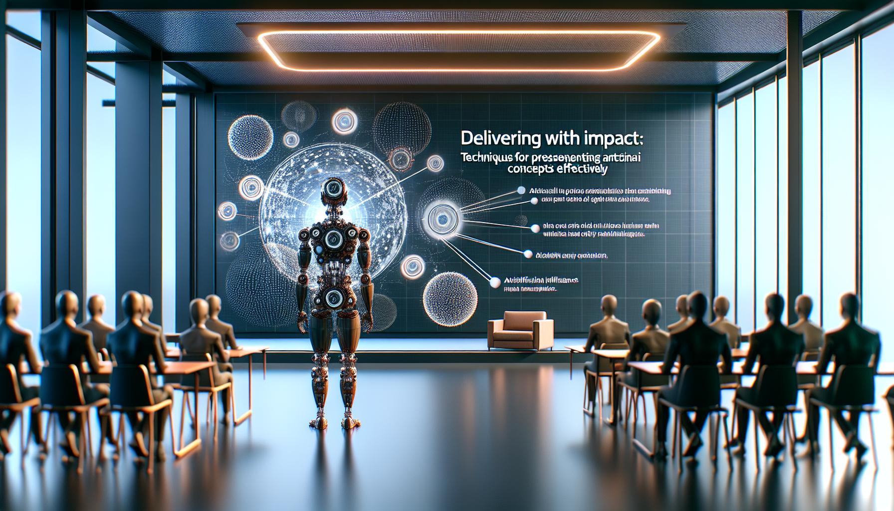 Delivering with Impact: Techniques for Presenting AI Concepts Effectively